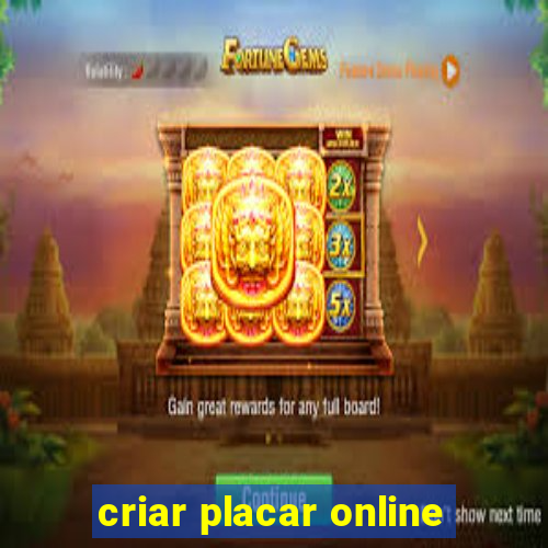 criar placar online